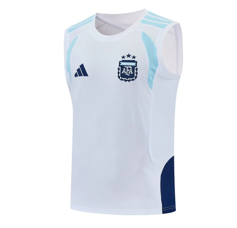 AAA Quality Argentina 25/26 White Vest Jersey
